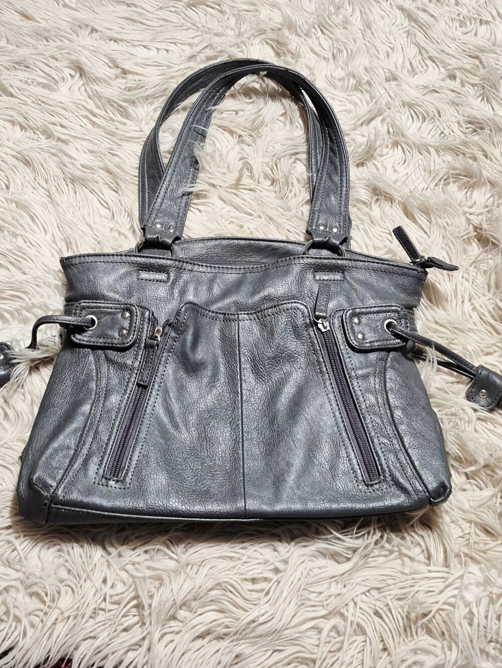 Classic Gray Warehouse One Shoulder Bag